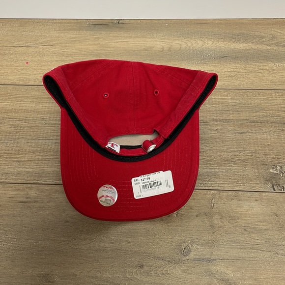 Texas Rangers Adjustable Red Baseball Hat - Picture 3 of 4